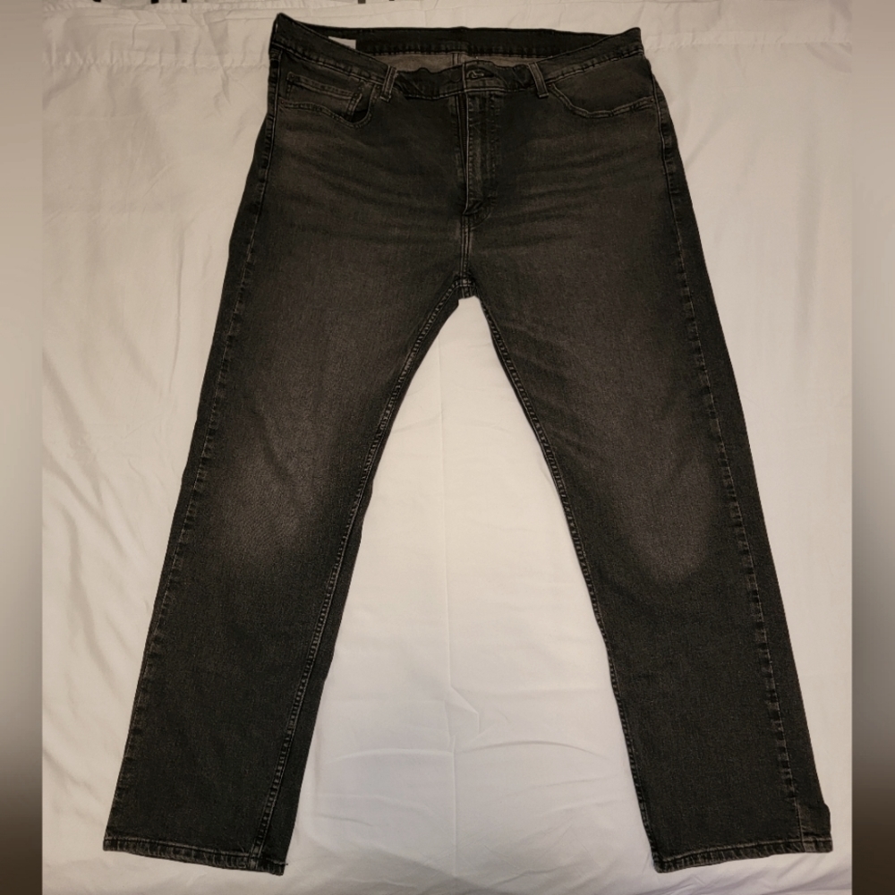 Levi 505 Black Jeans - 40/32